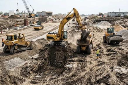 Heavy Equipment In Construction